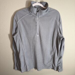 Alpine Design Men’s Half-Zip Fleece Sweatshirt Gray